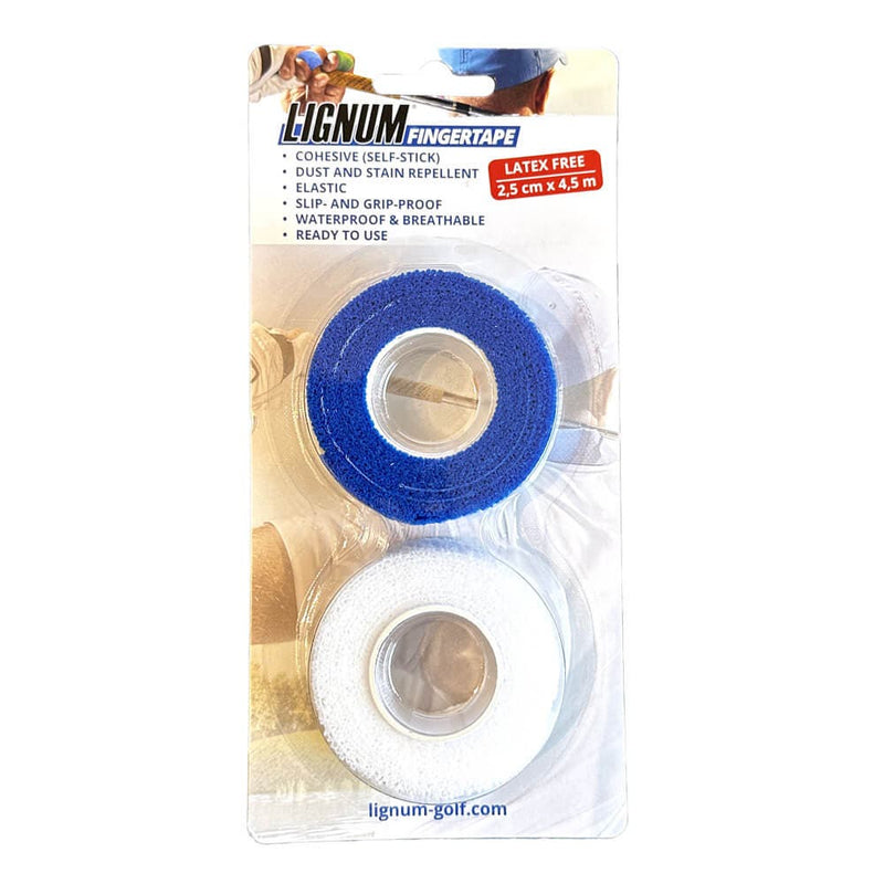 Lignum Fingertape 2 Pack Blå/Hvit
