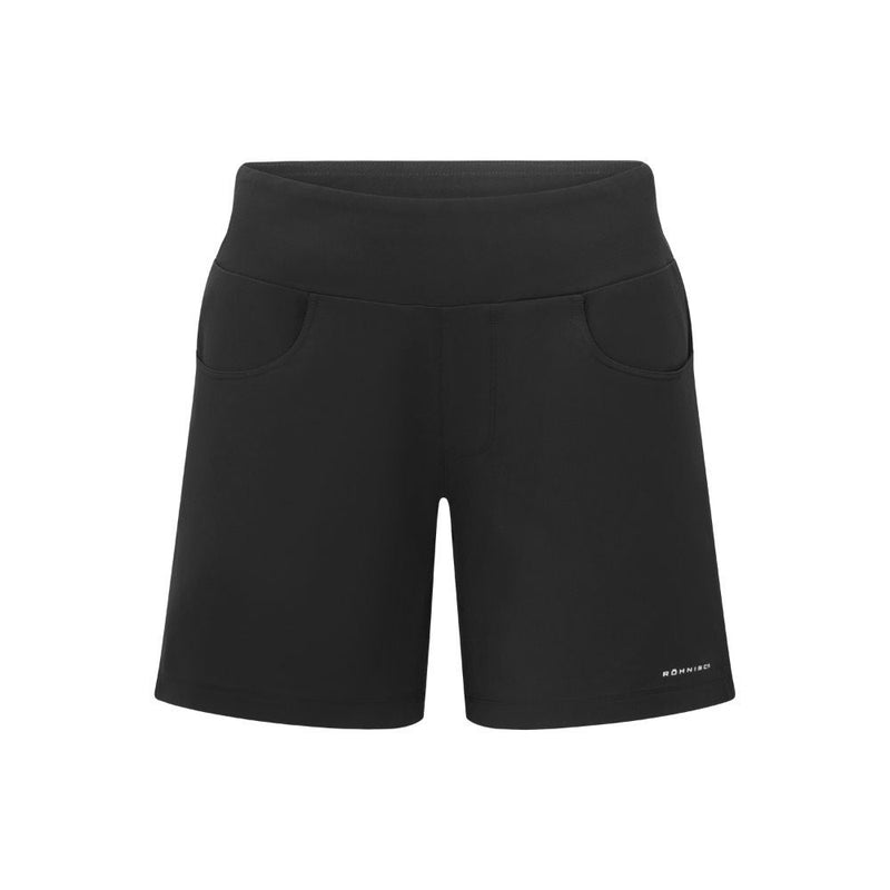 Röhnisch Twill Stretch Pull on Shorts Dame Svart