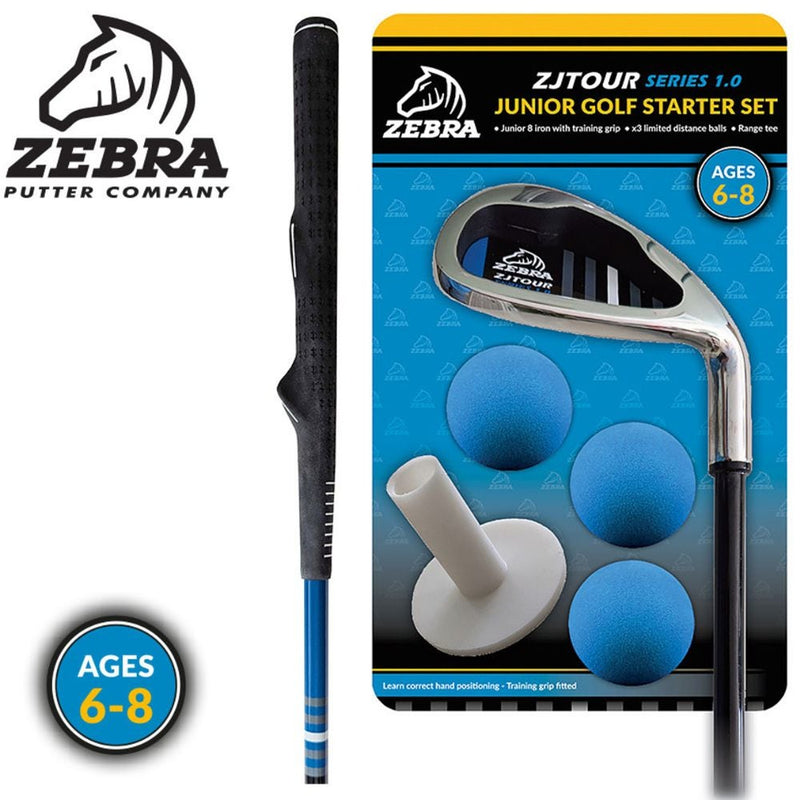 Zebra Golf 8-Jern Junior 6-8 år