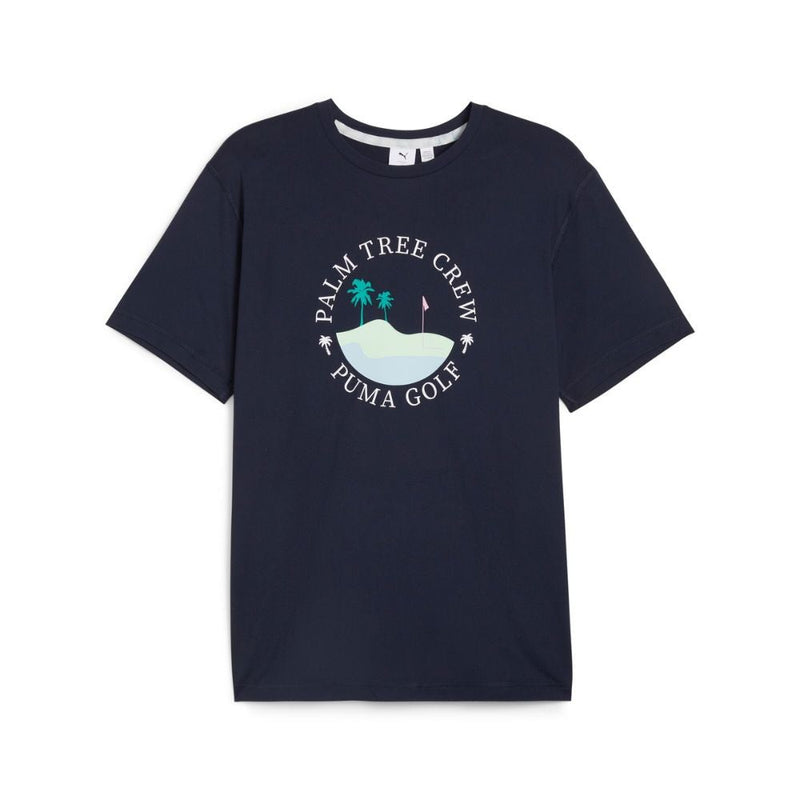 Puma PTC Island Tree Tee Herre Navy
