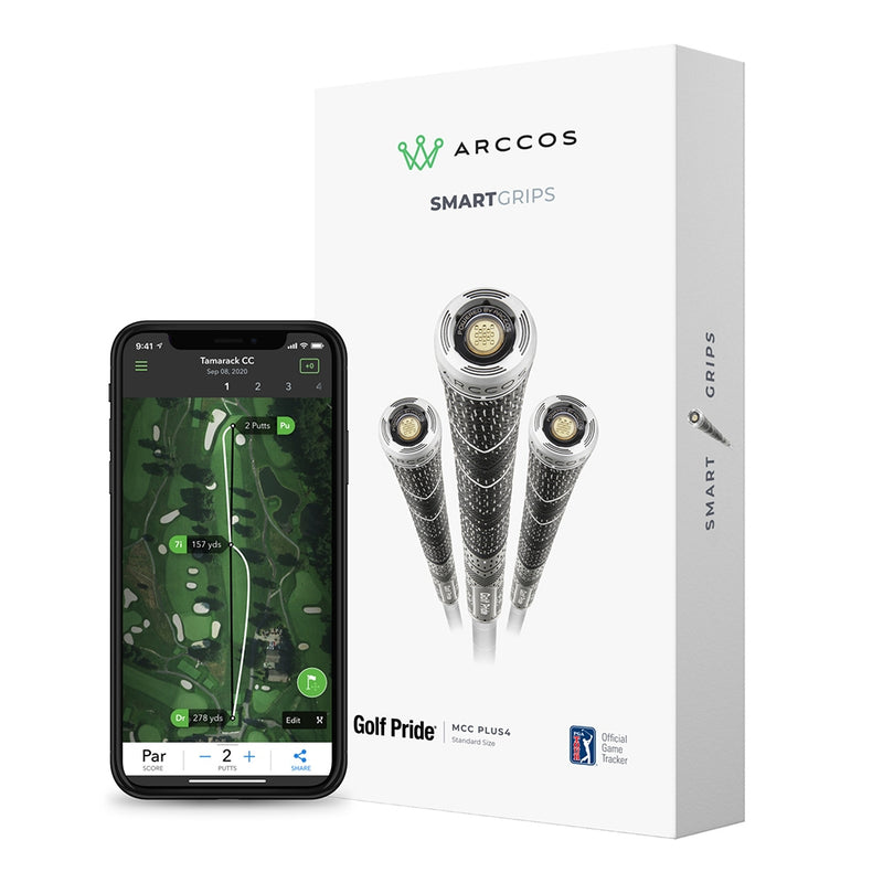 Arccos Smart Grips Pakke MultiCompound PLUS 4 Grå Midsize