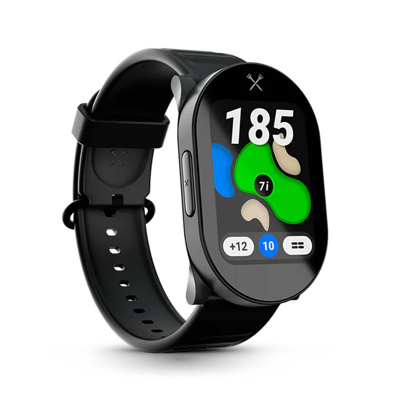 Blue Tees Golf Playmaker+ GPS Golfklokke Svart
