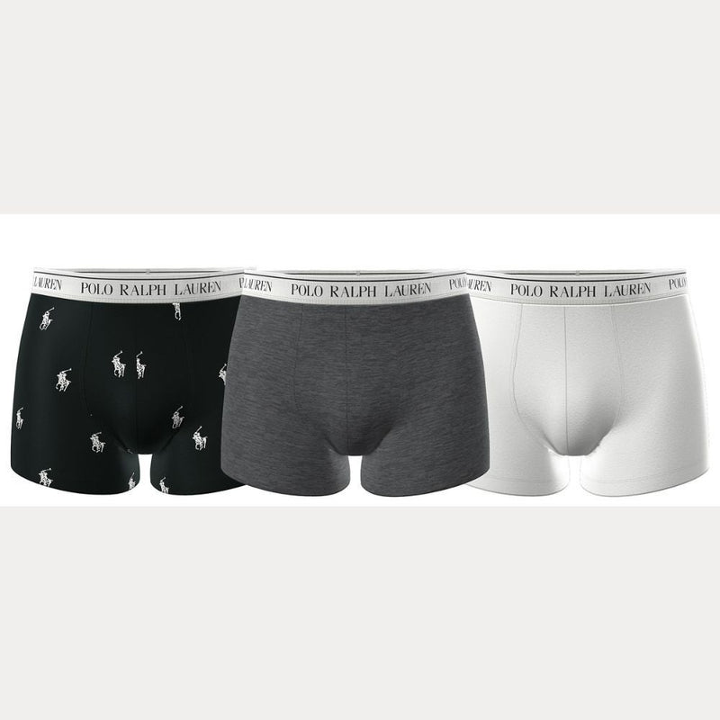 Ralph Lauren Stretch Bomull Boxer 3 Pack