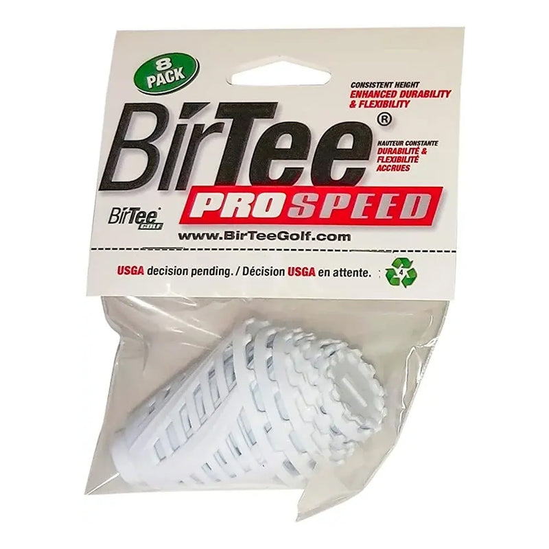 BirTee Pro Speed Hvit 8 Pack