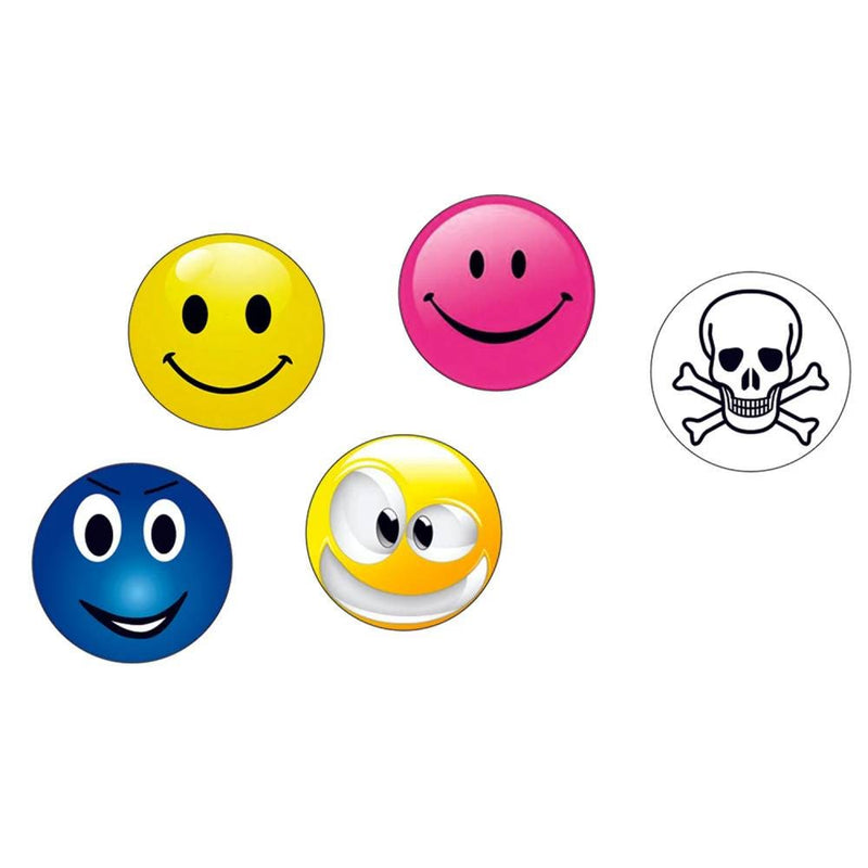 Golf Gear Cap-Clip Ballamarkør Smiley