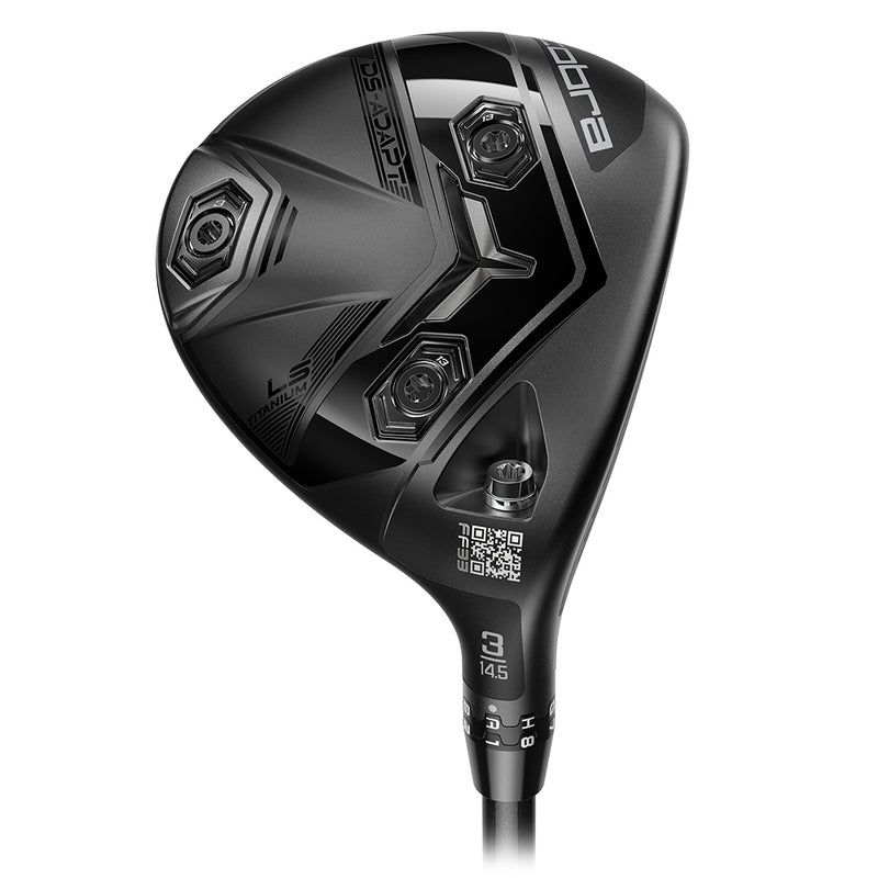 Cobra DS-Adapt LS Titanium 3-Wood 14,5° Høyre Stiff (TT Denali Black 75 S, Lamkin Crossline Black)