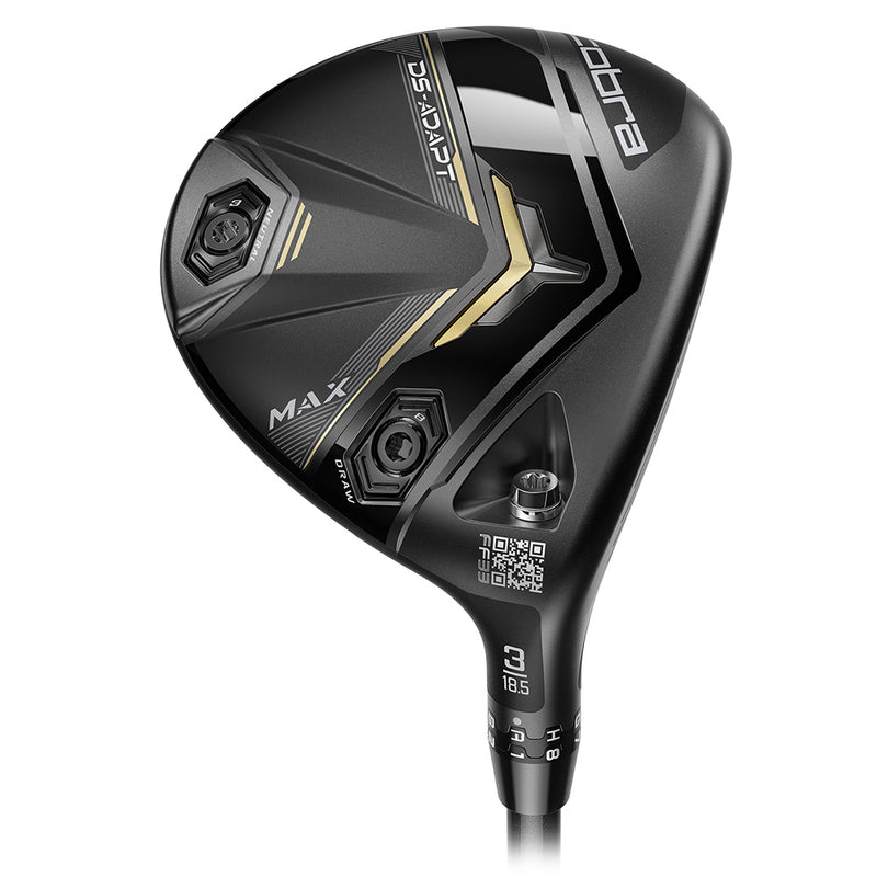 Cobra DS-Adapt MAX Dame 7-Wood 24,5° Høyre Lady (UST Helium Nanocore 4F1 43g, Lamkin Crossline Undersize)