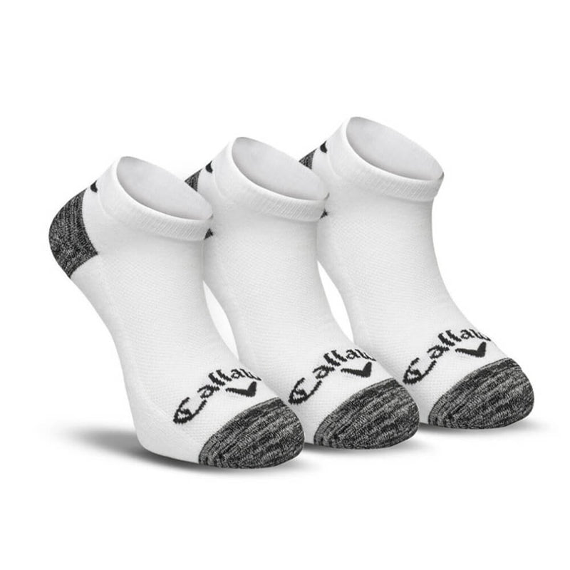 Callaway Sport Low Sokker Herre Hvit 3 Pack