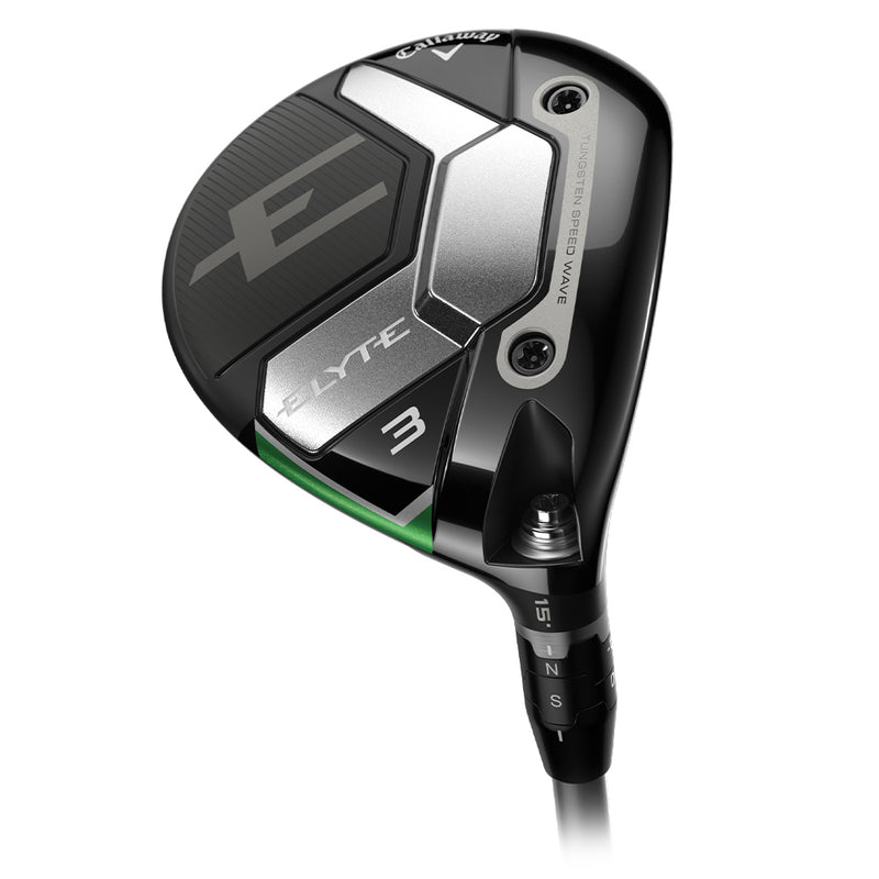 Callaway Elyte 3-Wood 15° Høyre Regular (Denali Charcoal 60, Golf Pride Tour Velvet 360)