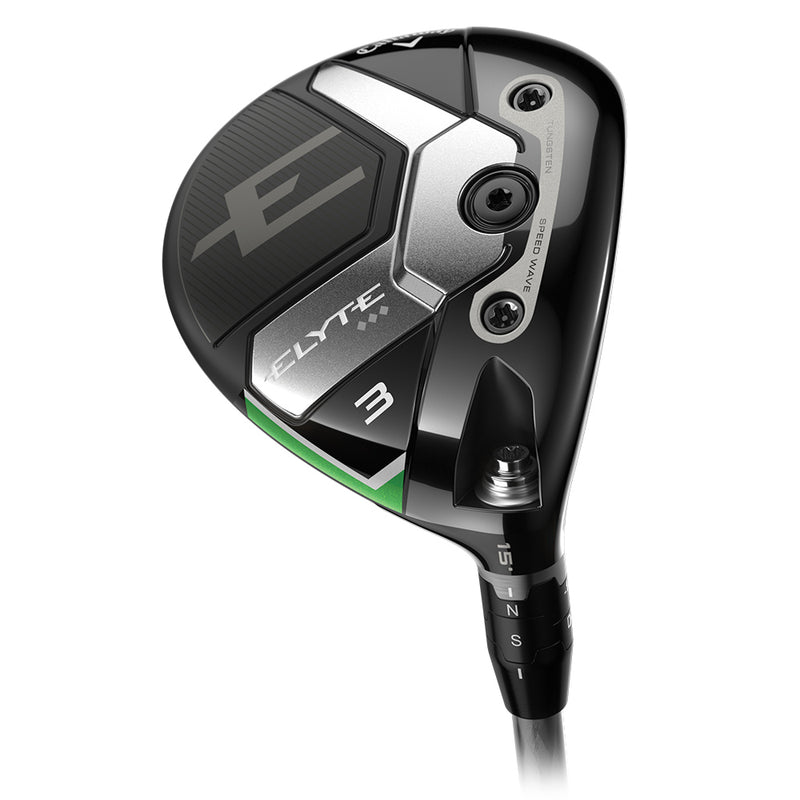 Callaway Elyte Triple Diamond 3-Wood 15° Høyre X-Stiff (Mitsubishi Chemical Tensei 1K Black 75, Golf Pride Tour Velvet 360)