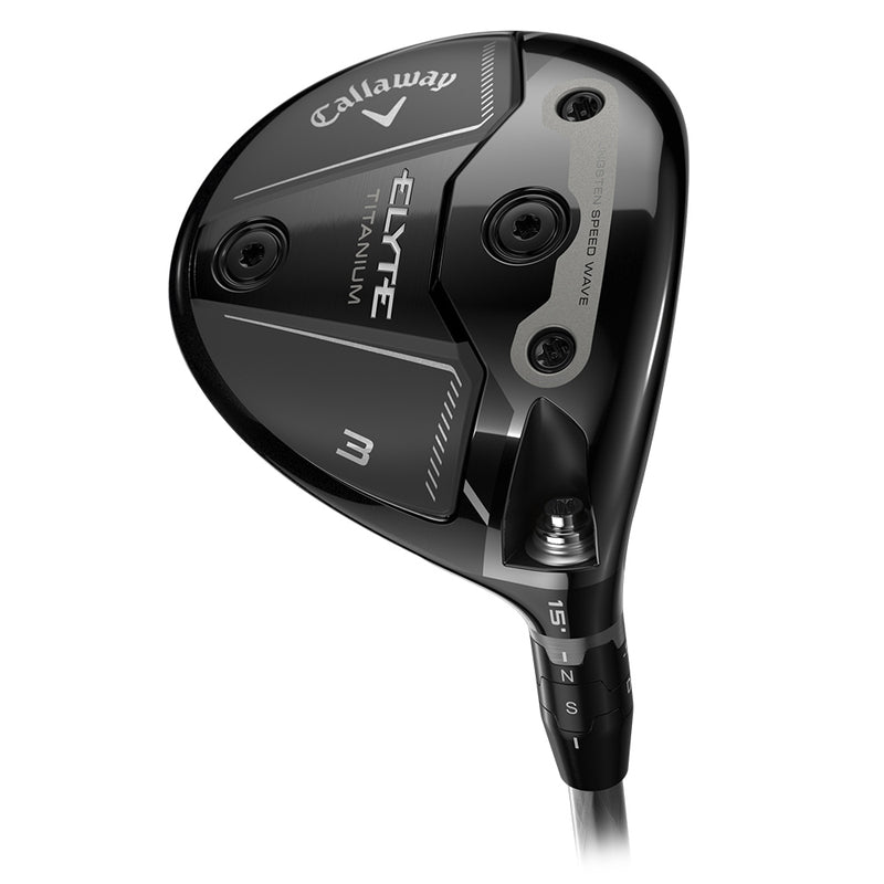 Callaway Elyte TI 3-Wood 15° Høyre Stiff (Denali Charcoal 60, Golf Pride Tour Velvet 360)