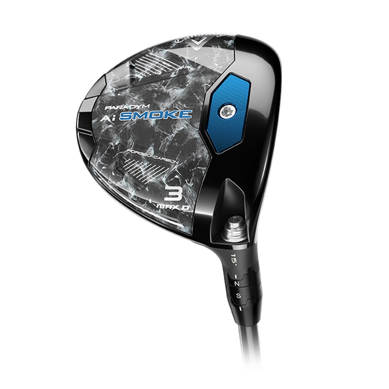 Callaway Paradym Ai SMOKE Max D 5-Wood 18° Høyre Stiff MCA Tensei AV Blue 65g