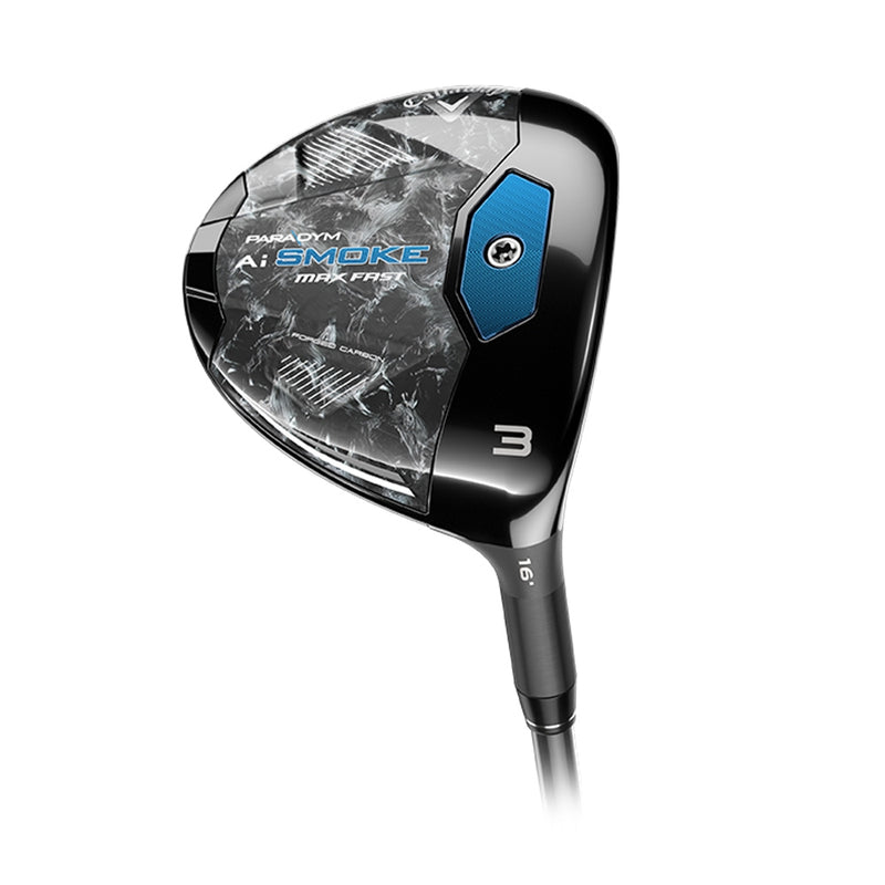 Callaway Paradym Ai SMOKE Max Fast 3-Wood Dame 16° Høyre Lady Flex MCA Eldio 40g