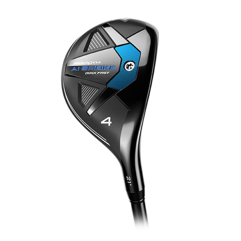 Callaway Paradym Ai SMOKE Max Fast 8-Hybrid Dame 33° Høyre Lady Flex MCA Eldio 40g