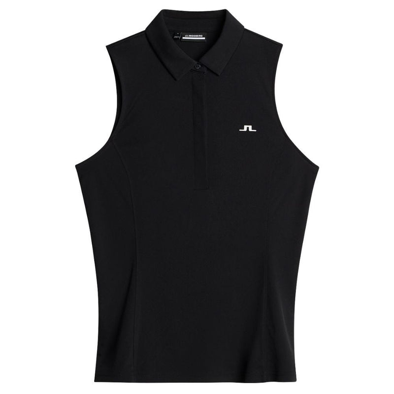 J.Lindeberg Dena Sleeveless Pique Dame Svart