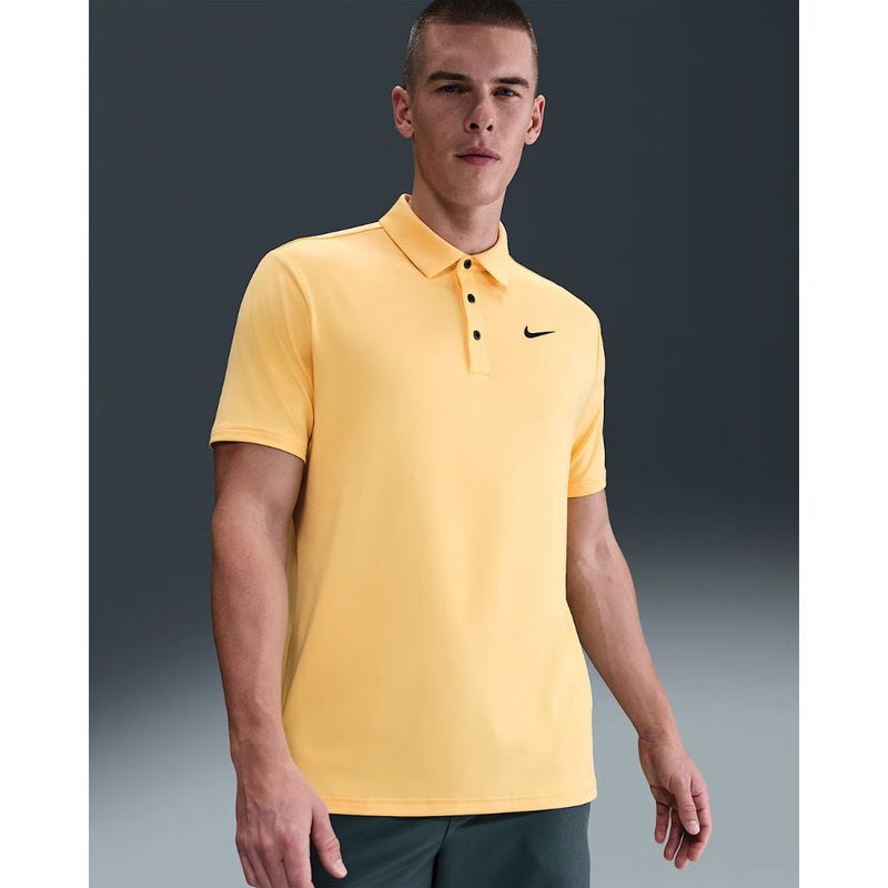 Nike Dri-FIT Tour Heather Pique Herre Gul