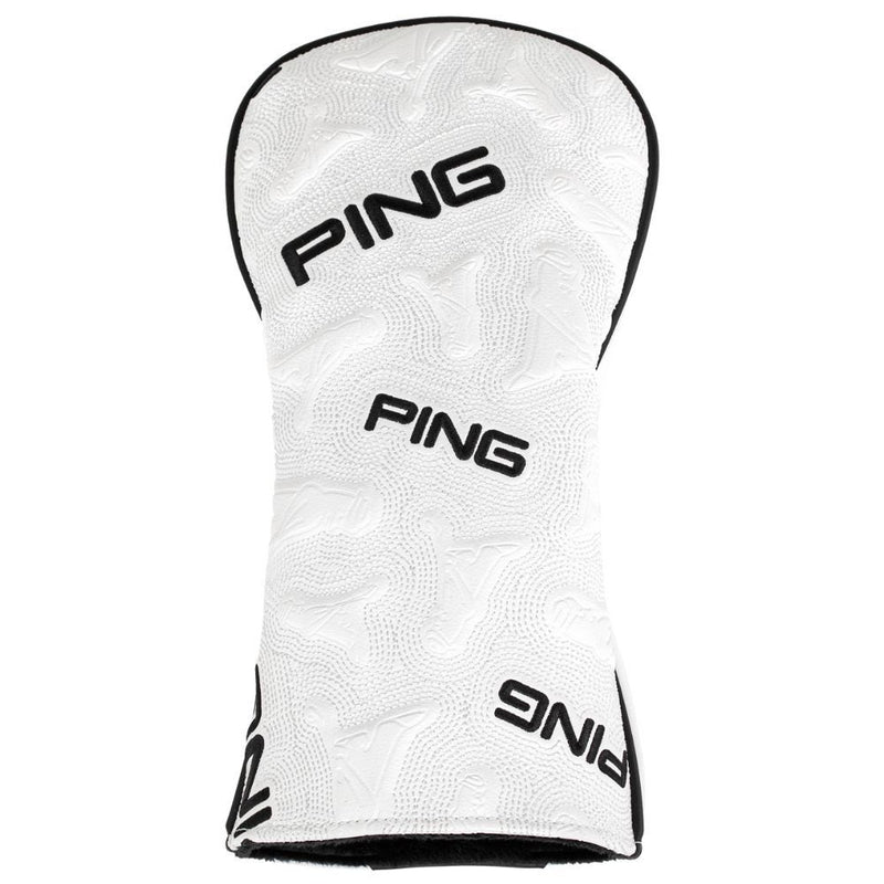 PING Icon Driver Headcover Hvit