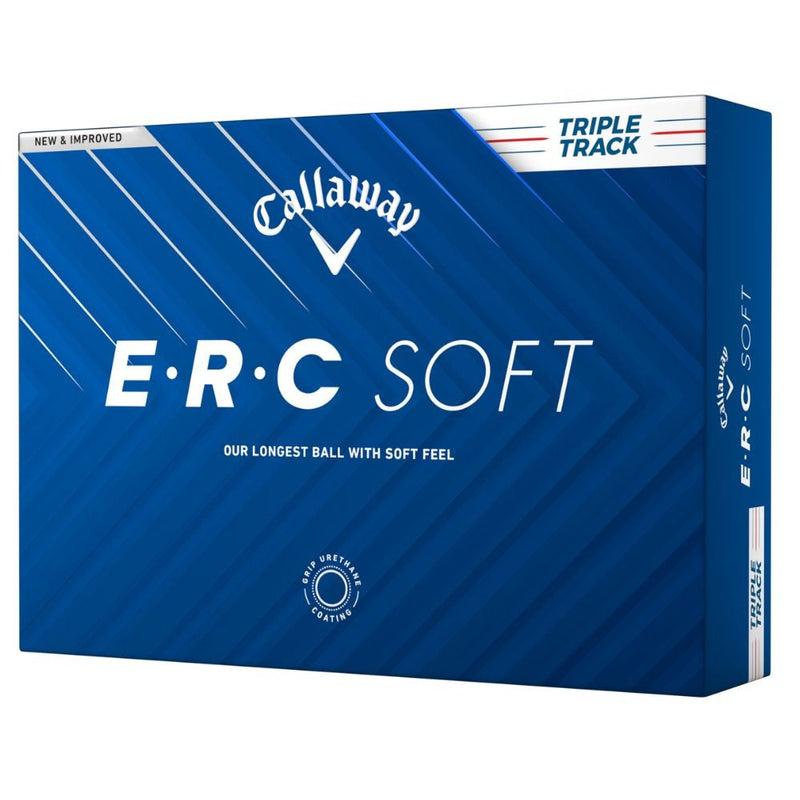 Callaway ERC Soft Triple Track Golfball Hvit