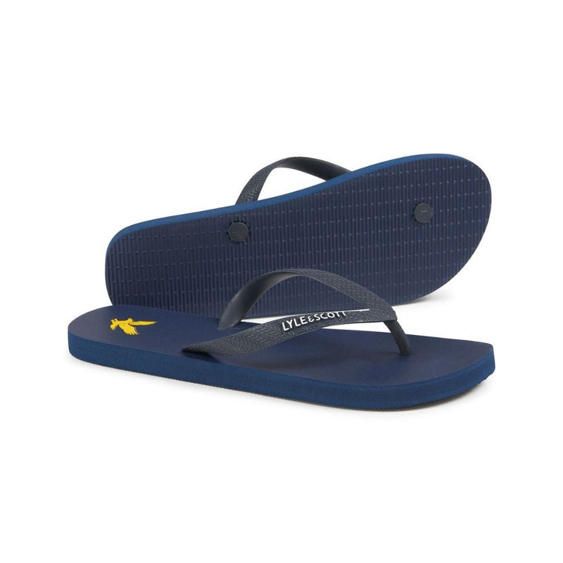 Lyle & Scott Flip Flop Herre Navy