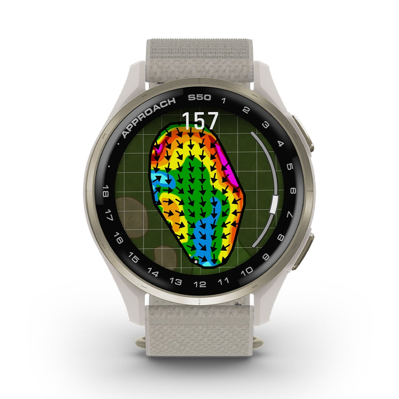 Garmin Approach S50 Cream Gold