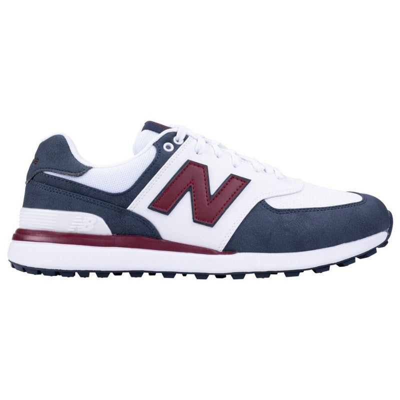 New Balance 574 Greens V2 Golfsko Herre Blå/Hvit/Rød