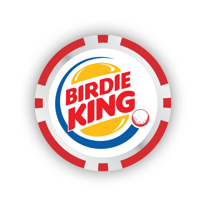 Birdie King Poker Chip Ballmarkør