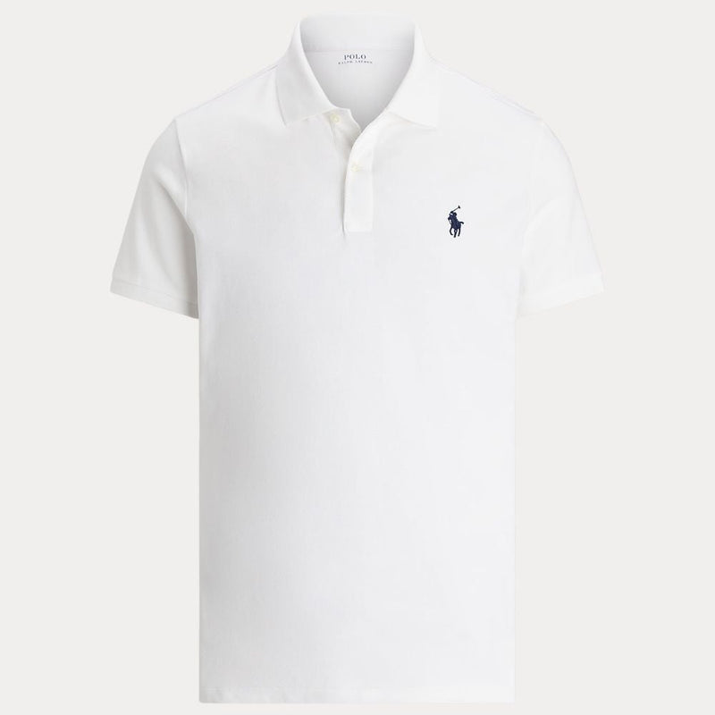 Ralph Lauren Tailored Fit Pique Herre Hvit