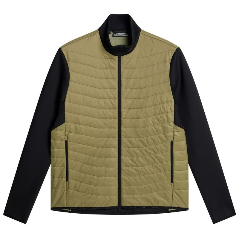 J.Lindeberg Holden Quilt Hybrid Jakke Herre Grønn