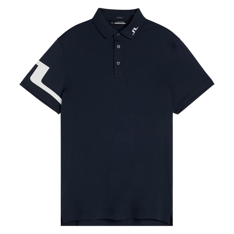 J.Lindeberg Heath Pique Herre Navy
