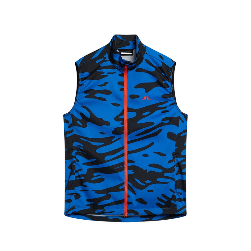 J.Lindeberg Ash Light Packable Vest Herre Blå