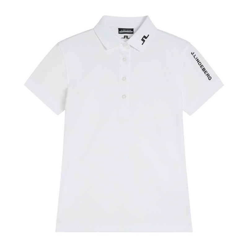 J.Lindeberg Tour Tech Pique Dame Hvit