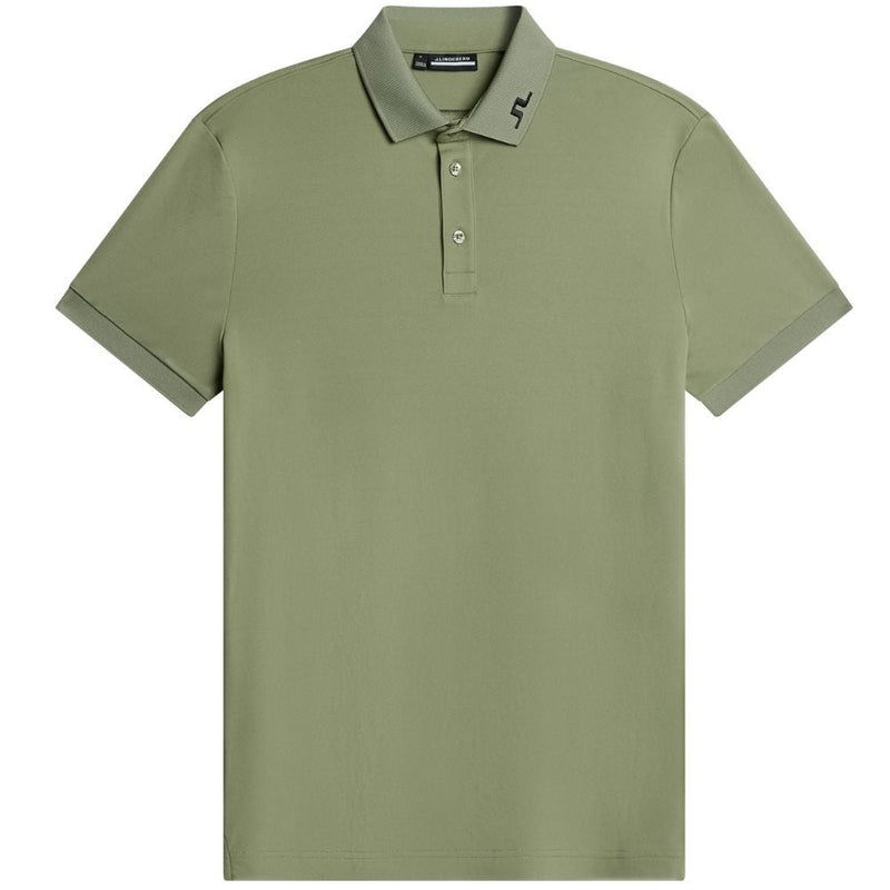J.Lindeberg KV Print Pique Herre Olive