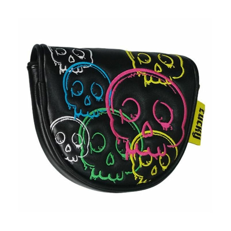 Legend Skull Mallet Putter Headcover Svart