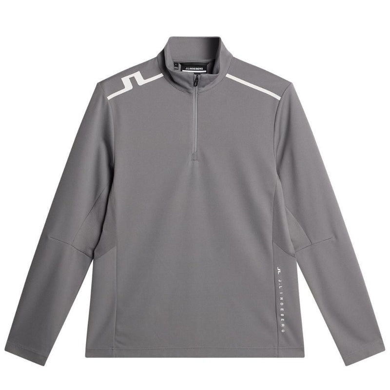 J.Lindeberg Leon Quarter Zip Genser Herre Grå
