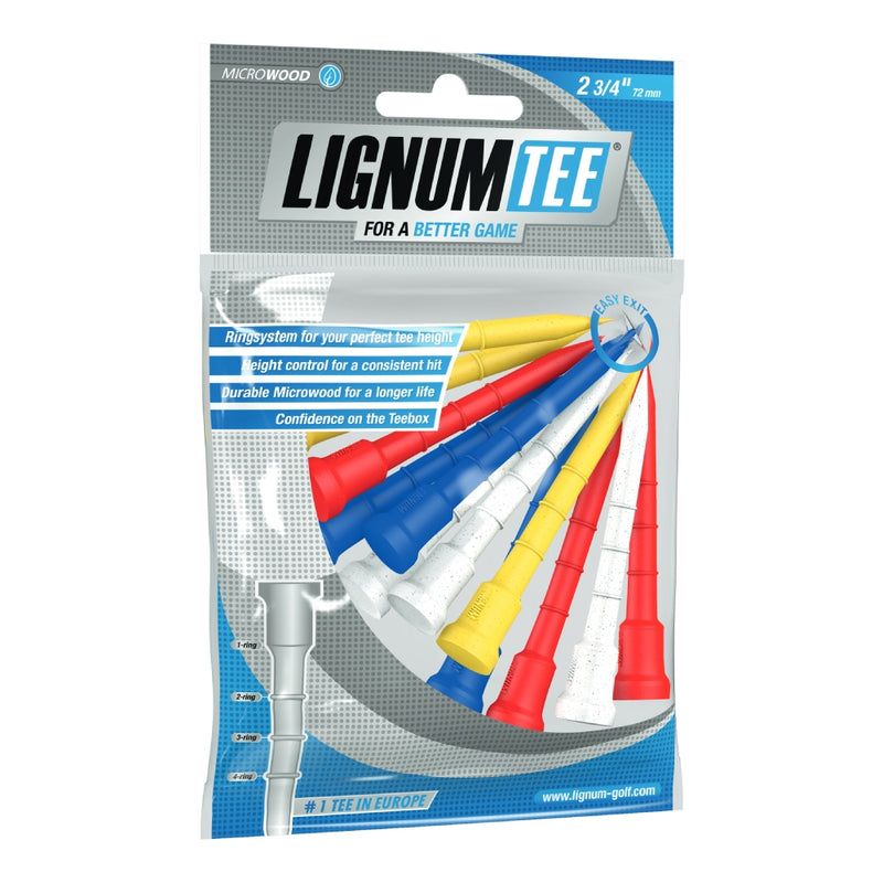Lignum Plastpegger 72mm 12 Pack Farger