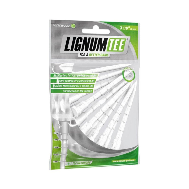 Lignum Plastpegger 82mm 12pk Hvite