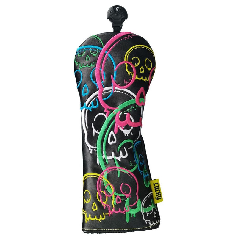 Legend Skull Wood Headcover Svart