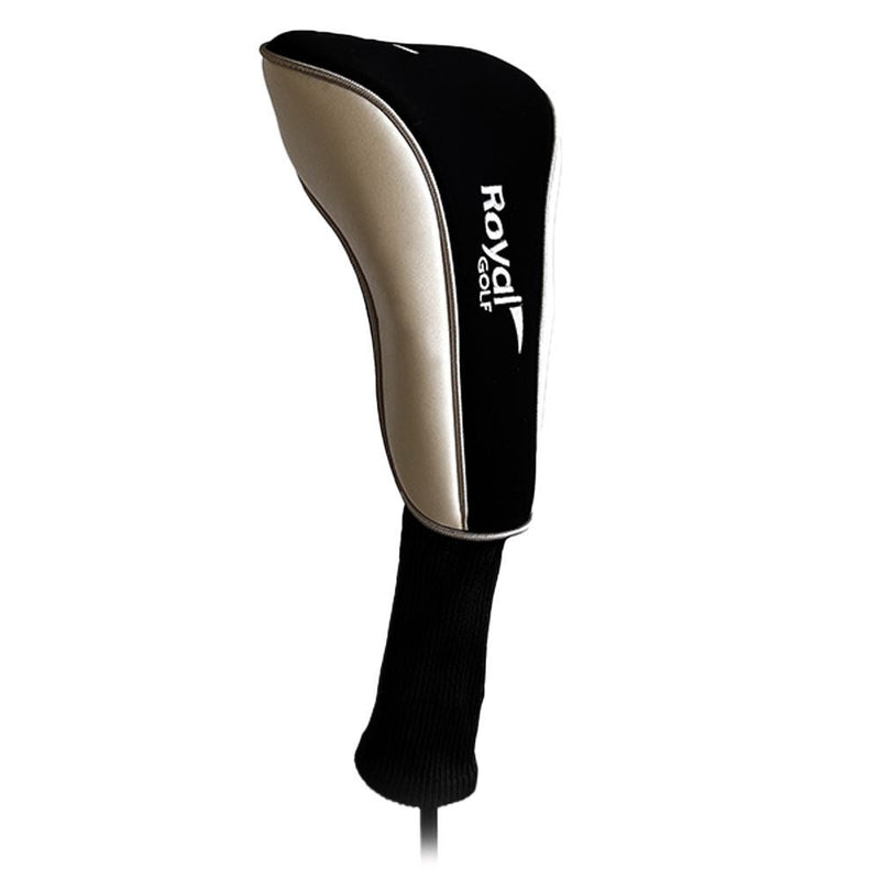 RG Golf Driver Headcover Svart/Hvit m/logo
