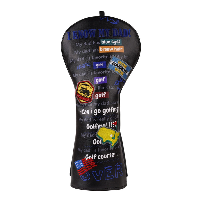 Mgolf Dad Loves Golf Driver Headcover