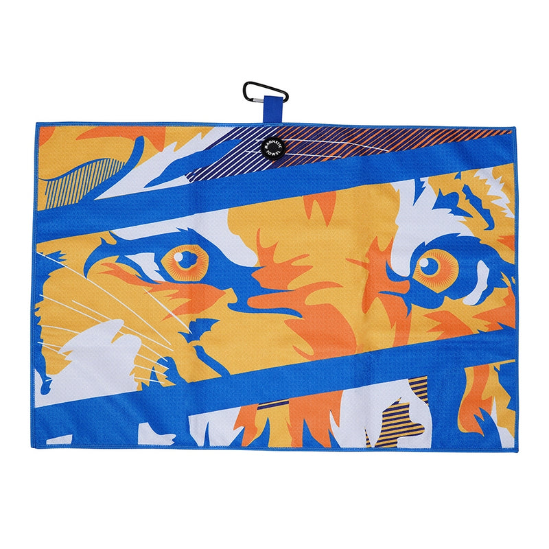 Mgolf Tiger Håndkle Blå/Oransje