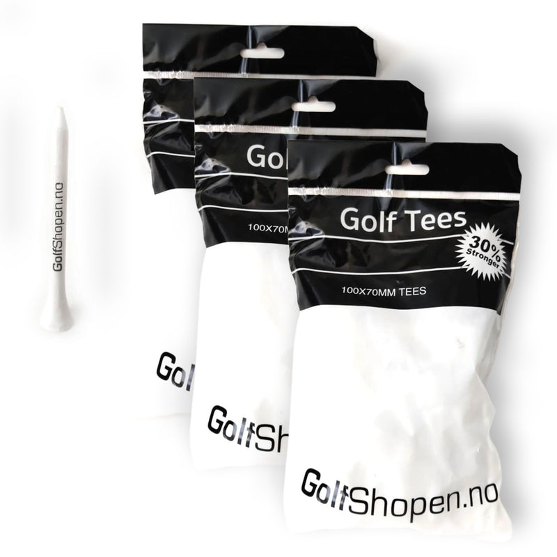 Golfpegger 70mm 100stk 3 Pack