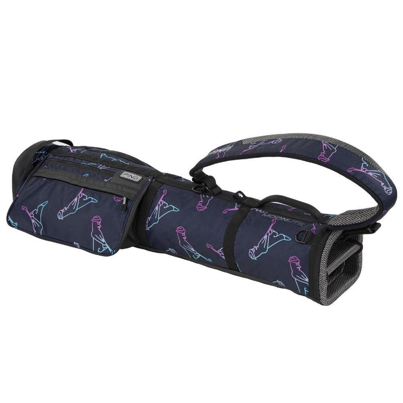 PING Moonlite Pencilbag Navy Mr. Ping