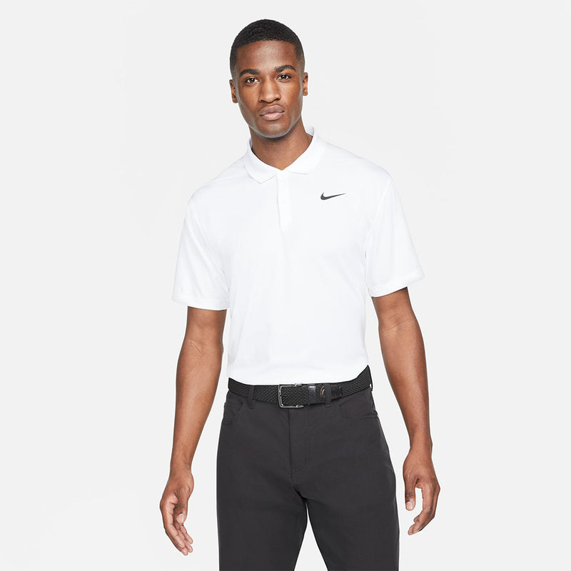 Nike Dri-FIT Victory Pique Herre Hvit