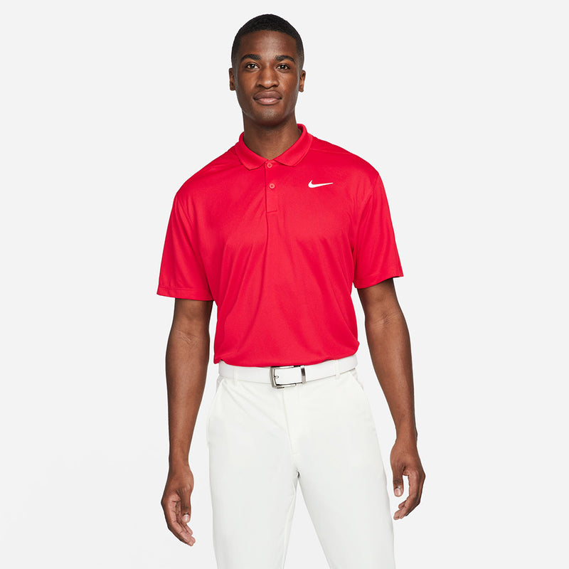 Nike Dri-FIT Victory Pique Herre Rød