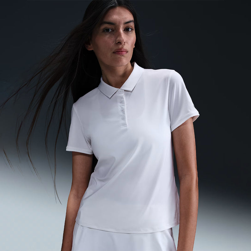 Nike Dri-FIT Victory Pique Dame Hvit