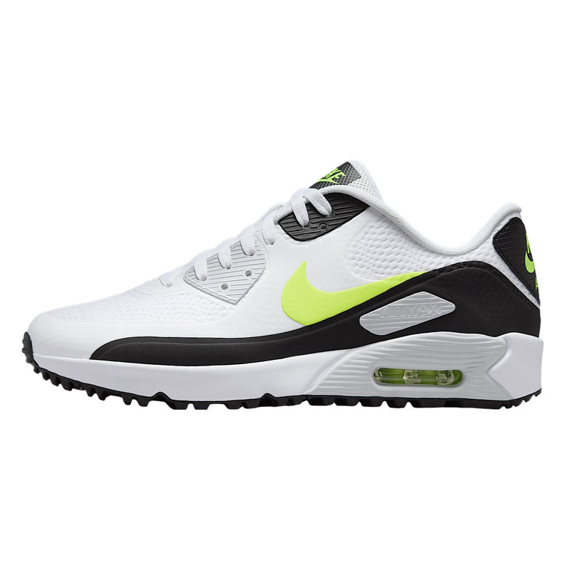 Nike Air Max 90 Golfsko Herre Hvit/Lime