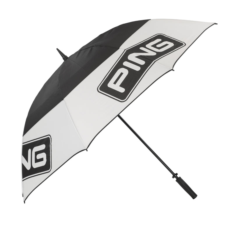 PING 68" Tour Umbrella - Black/White