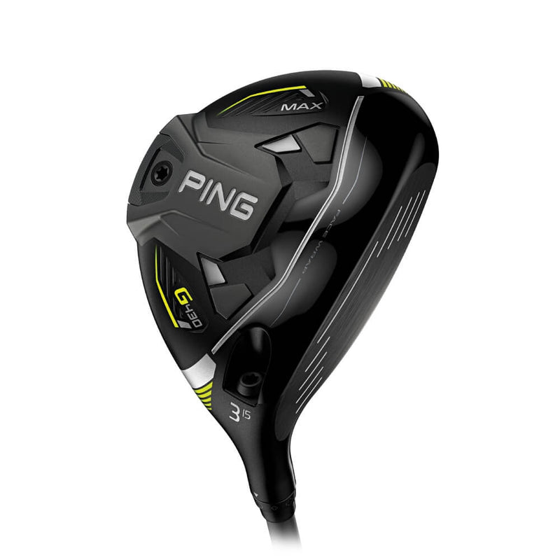 PING G430 Wood Max Høyre Regular 3-Wood 15° Alta CB 65 Black STD Lengde Tour Velvet White
