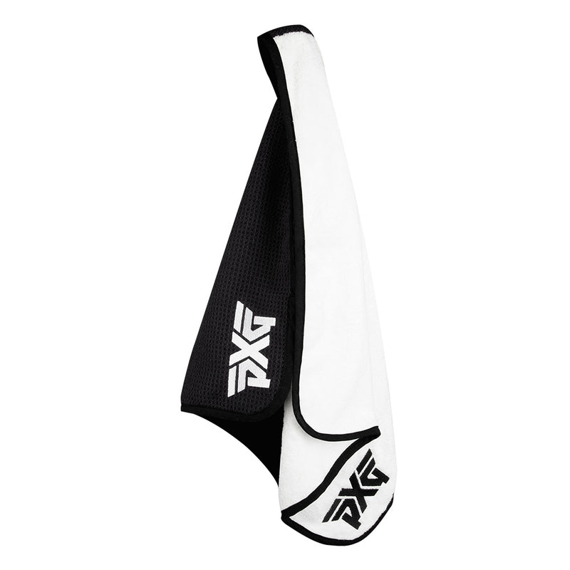 PXG 2-Sidig Players Håndkle Svart/Hvit