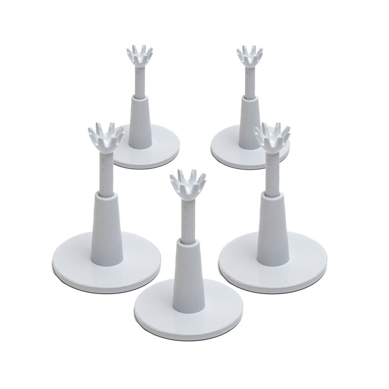 Mgolf Justerbar Rangepegg Hvit 5 Pack